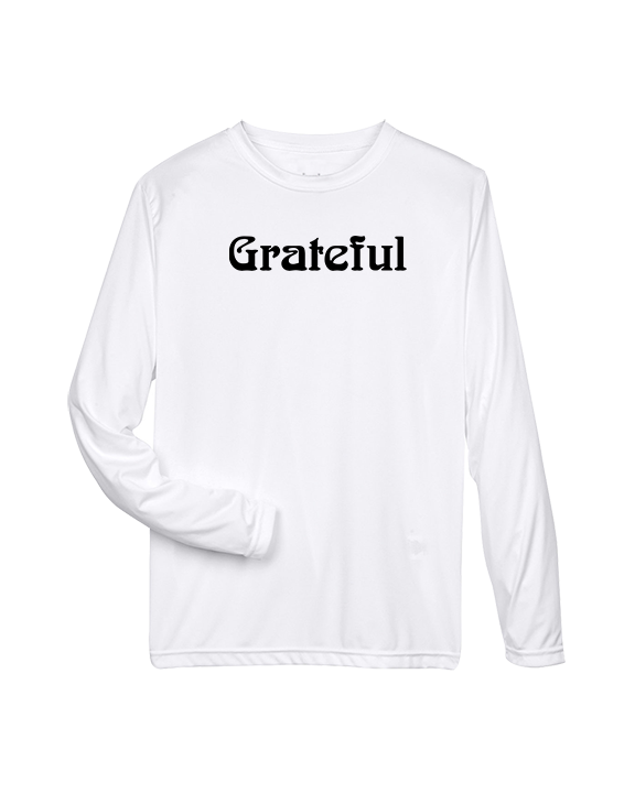 The Grateful Yoga Grateful - Performance Longsleeve