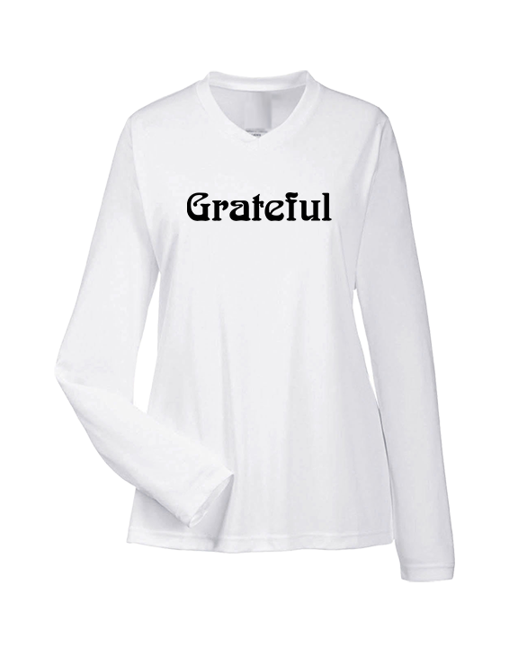 The Grateful Yoga Grateful - Womens Performance Longsleeve