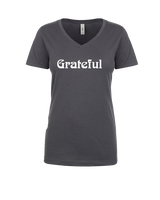 The Grateful Yoga Grateful - Womens Vneck