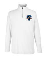 The Grateful Yoga Logo - Mens Quarter Zip