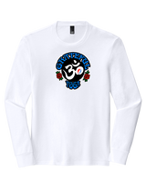 The Grateful Yoga Logo - Tri-Blend Long Sleeve
