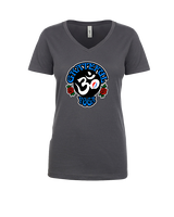 The Grateful Yoga Logo - Womens Vneck