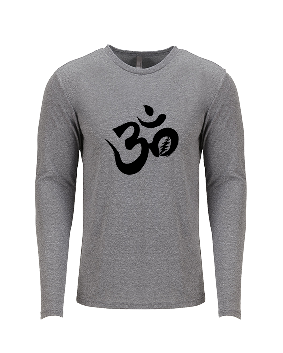 The Grateful Yoga Symbol - Tri-Blend Long Sleeve
