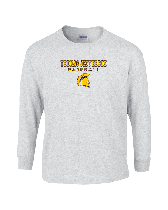 Thomas Jefferson HS Baseball Block - Cotton Longsleeve