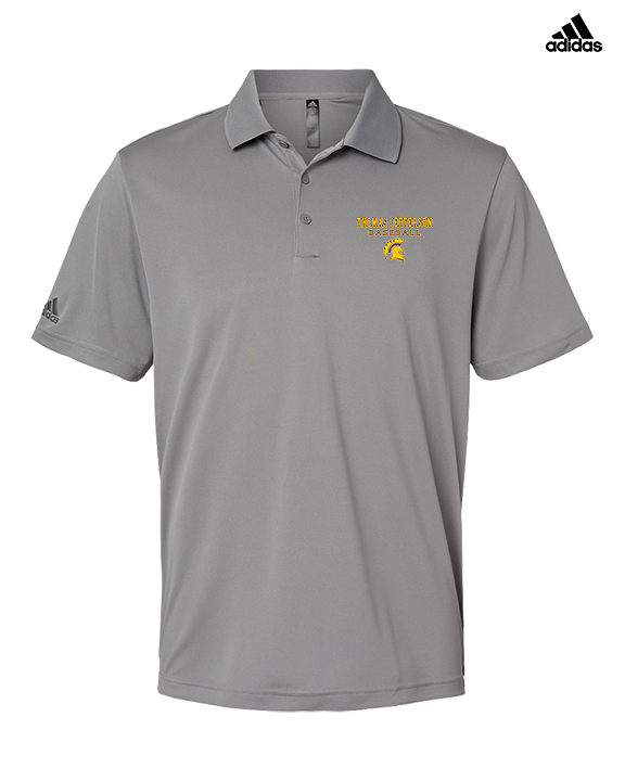 Thomas Jefferson HS Baseball Block - Mens Adidas Polo