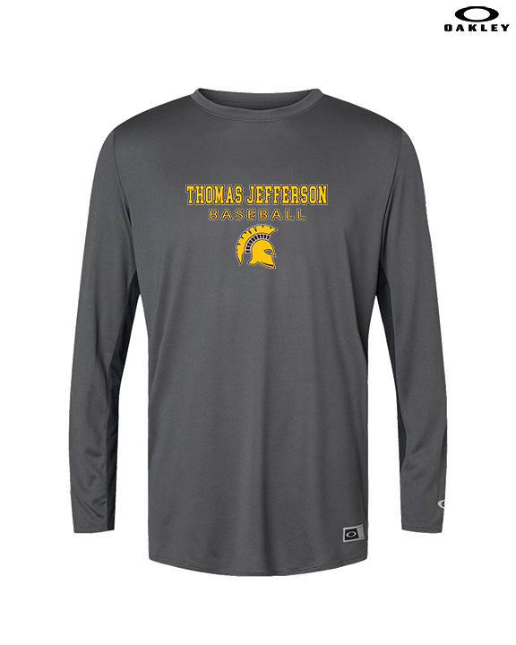 Thomas Jefferson HS Baseball Block - Mens Oakley Longsleeve