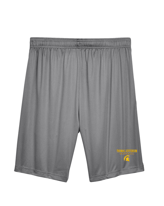 Thomas Jefferson HS Baseball Block - Mens Training Shorts with Pockets