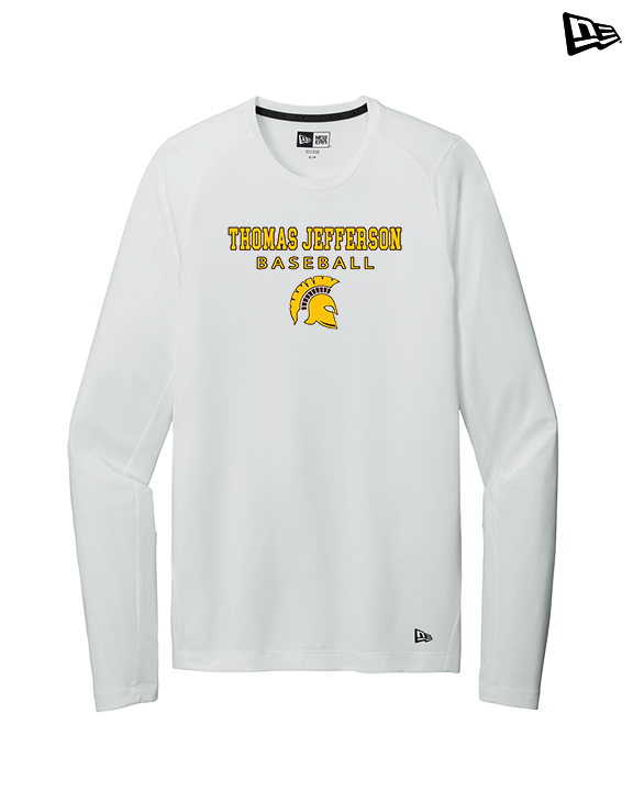 Thomas Jefferson HS Baseball Block - New Era Performance Long Sleeve