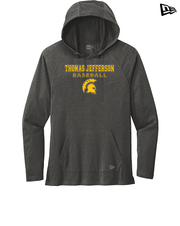 Thomas Jefferson HS Baseball Block - New Era Tri-Blend Hoodie