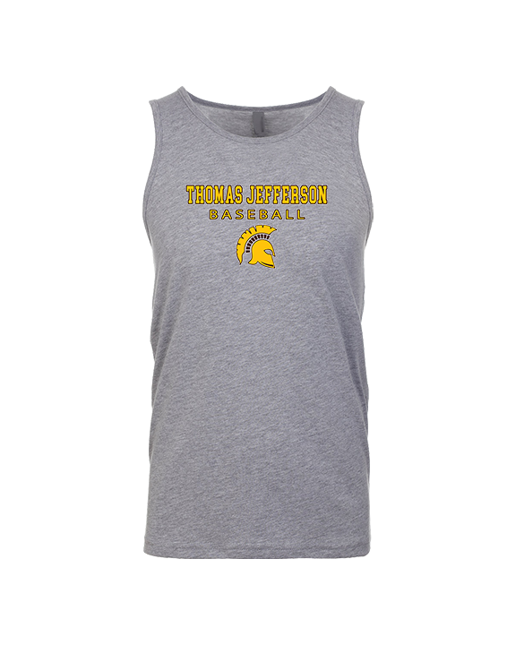 Thomas Jefferson HS Baseball Block - Tank Top