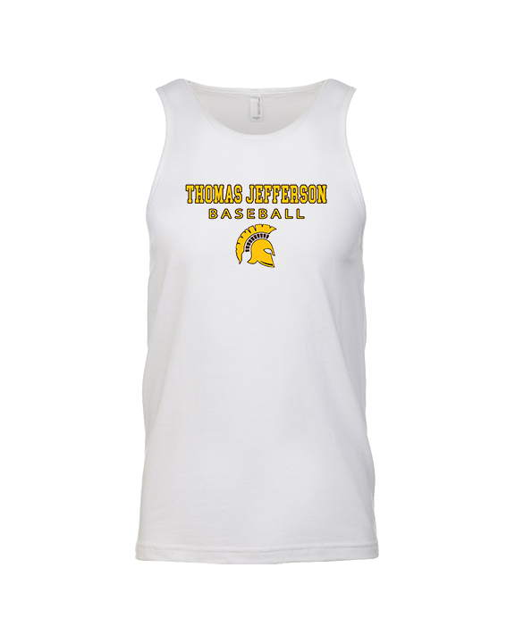 Thomas Jefferson HS Baseball Block - Tank Top