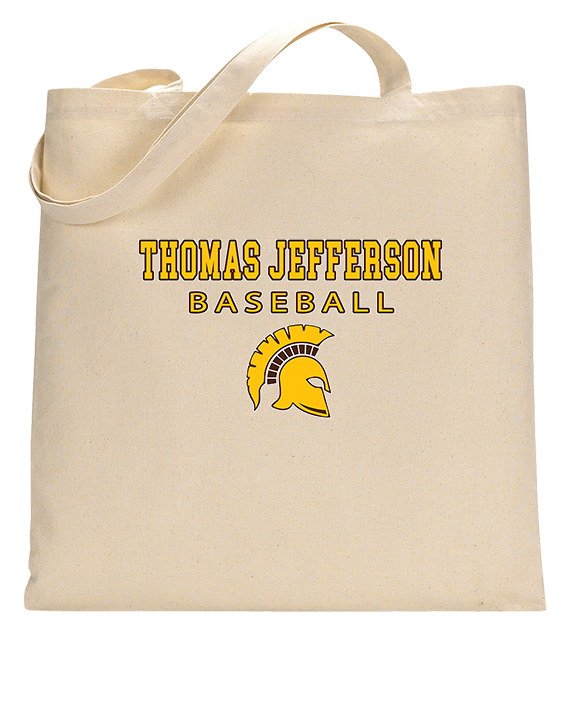 Thomas Jefferson HS Baseball Block - Tote