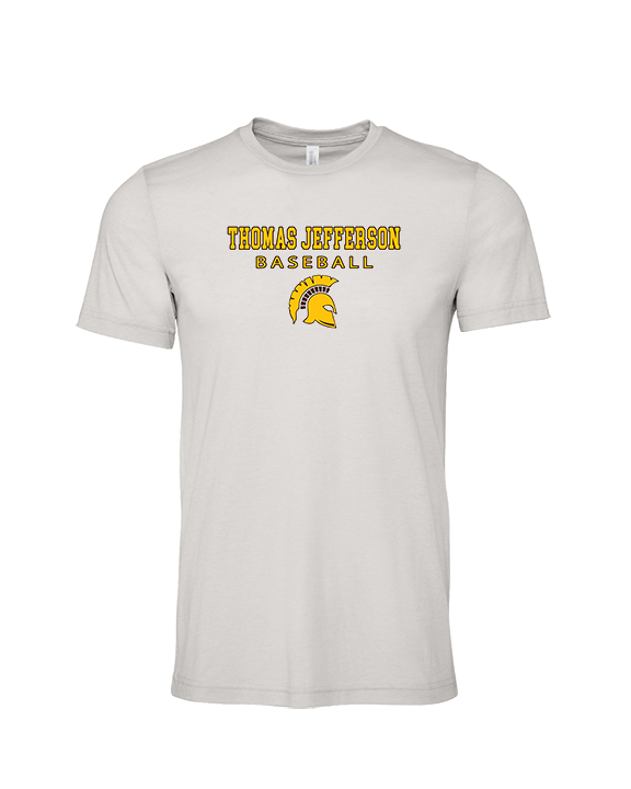 Thomas Jefferson HS Baseball Block - Tri-Blend Shirt
