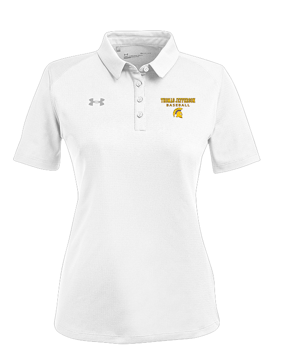 Thomas Jefferson HS Baseball Block - Under Armour Ladies Tech Polo