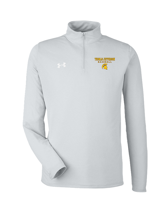 Thomas Jefferson HS Baseball Block - Under Armour Mens Tech Quarter Zip