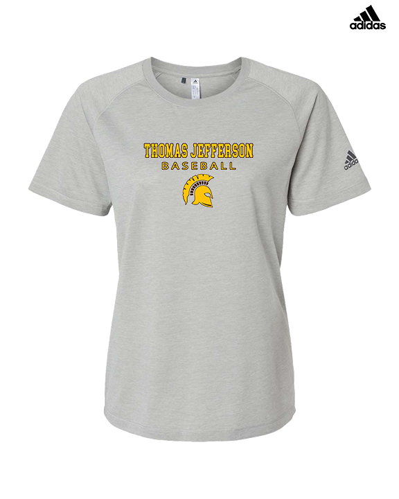 Thomas Jefferson HS Baseball Block - Womens Adidas Performance Shirt