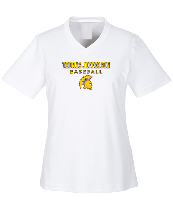 Thomas Jefferson HS Baseball Block - Womens Performance Shirt