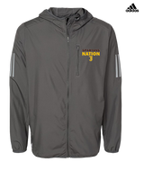 Thomas Jefferson HS Baseball Nation - Mens Adidas Full Zip Jacket