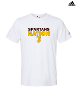 Thomas Jefferson HS Baseball Nation - Mens Adidas Performance Shirt