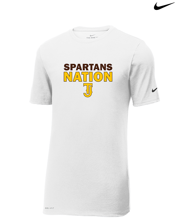 Thomas Jefferson HS Baseball Nation - Mens Nike Cotton Poly Tee