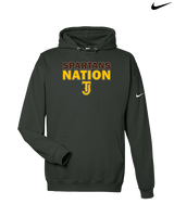 Thomas Jefferson HS Baseball Nation - Nike Club Fleece Hoodie