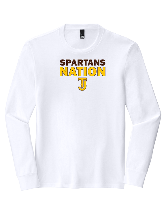 Thomas Jefferson HS Baseball Nation - Tri-Blend Long Sleeve