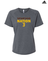Thomas Jefferson HS Baseball Nation - Womens Adidas Performance Shirt