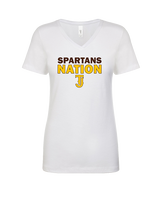 Thomas Jefferson HS Baseball Nation - Womens Vneck