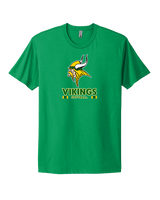 Tippecanoe Valley HS Softball Stacked - Mens Select Cotton T-Shirt