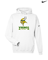 Tippecanoe Valley HS Softball Stacked - Nike Club Fleece Hoodie