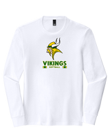 Tippecanoe Valley HS Softball Stacked - Tri-Blend Long Sleeve