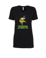 Tippecanoe Valley HS Softball Stacked - Womens Vneck