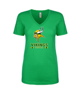 Tippecanoe Valley HS Softball Stacked - Womens Vneck