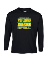 Tippecanoe Valley HS Softball Stamp - Cotton Longsleeve