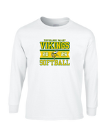 Tippecanoe Valley HS Softball Stamp - Cotton Longsleeve