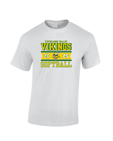 Tippecanoe Valley HS Softball Stamp - Cotton T-Shirt