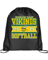 Tippecanoe Valley HS Softball Stamp - Drawstring Bag