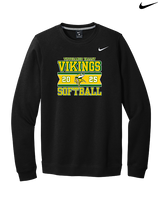 Tippecanoe Valley HS Softball Stamp - Mens Nike Crewneck