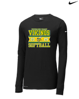 Tippecanoe Valley HS Softball Stamp - Mens Nike Longsleeve
