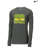 Tippecanoe Valley HS Softball Stamp - Mens Nike Longsleeve