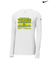 Tippecanoe Valley HS Softball Stamp - Mens Nike Longsleeve