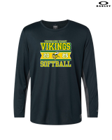 Tippecanoe Valley HS Softball Stamp - Mens Oakley Longsleeve