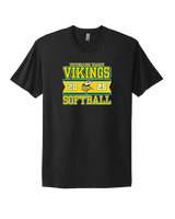 Tippecanoe Valley HS Softball Stamp - Mens Select Cotton T-Shirt