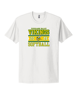 Tippecanoe Valley HS Softball Stamp - Mens Select Cotton T-Shirt