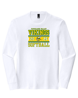Tippecanoe Valley HS Softball Stamp - Tri-Blend Long Sleeve