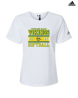 Tippecanoe Valley HS Softball Stamp - Womens Adidas Performance Shirt