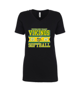 Tippecanoe Valley HS Softball Stamp - Womens Vneck