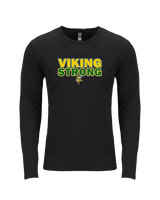 Tippecanoe Valley HS Softball Strong - Tri-Blend Long Sleeve