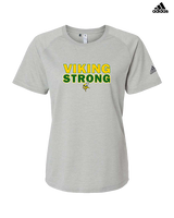 Tippecanoe Valley HS Softball Strong - Womens Adidas Performance Shirt