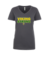 Tippecanoe Valley HS Softball Strong - Womens Vneck